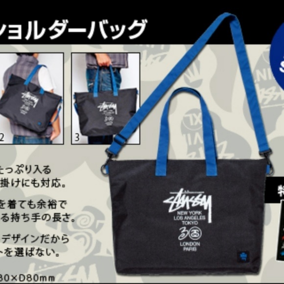 New Stussy tote shoulder bag handbag - Picture 2 of 5